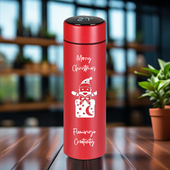 Christmas Temperature Water Bottle