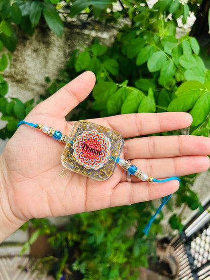 Flamingo Resin Ladder Magnet Rakhi