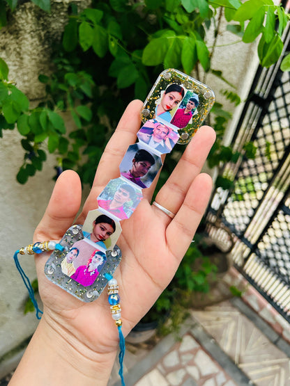 Flamingo Resin Ladder Magnet Rakhi