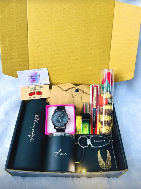 Flamingo Personalized Gifts for Him | Custom Hampers