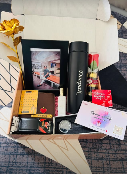 Flamingo Premium Gift Hamper for Him | Unique Customized Gifts for Him