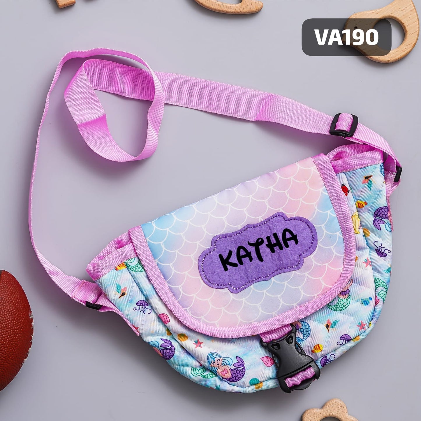 Personalised sling bag for kids