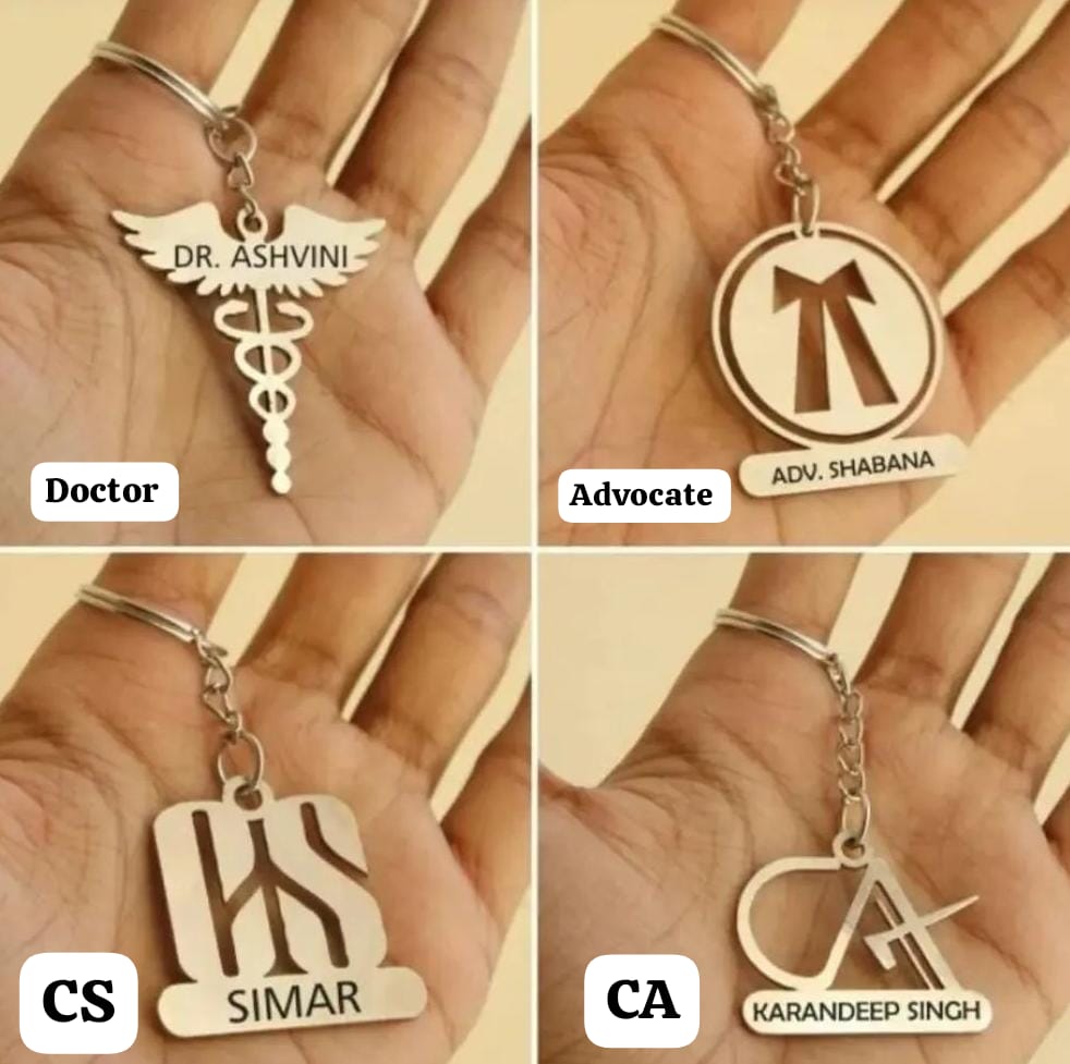 Celebrate Your Profession: Custom Profession Keychain