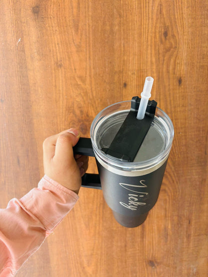 Flamingo Stanley Tumbler – Keep Drinks Hot & Cold for Hours