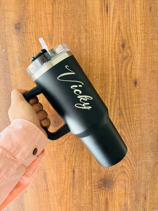 Flamingo Stanley Tumbler – Keep Drinks Hot & Cold for Hours