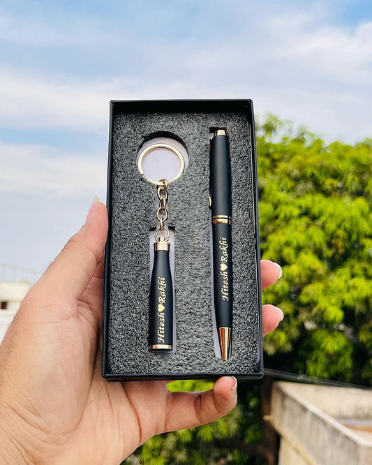 Corporate Gift: Pen & Keychain Set