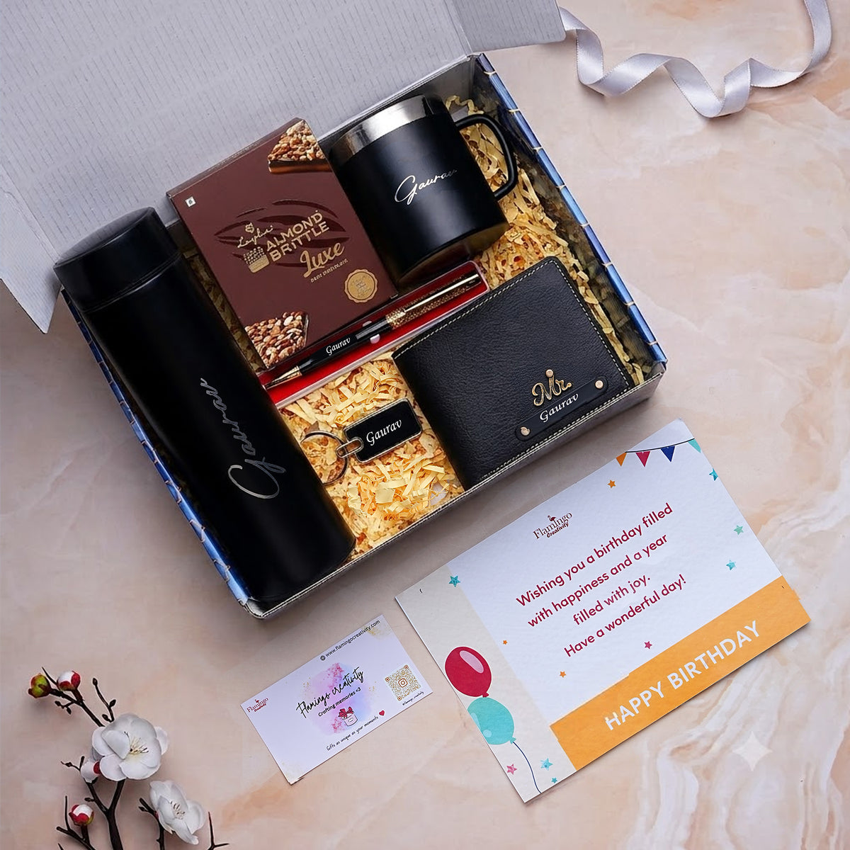 Flamingo Men Gift Hampers | Special Personalized Gift Collection