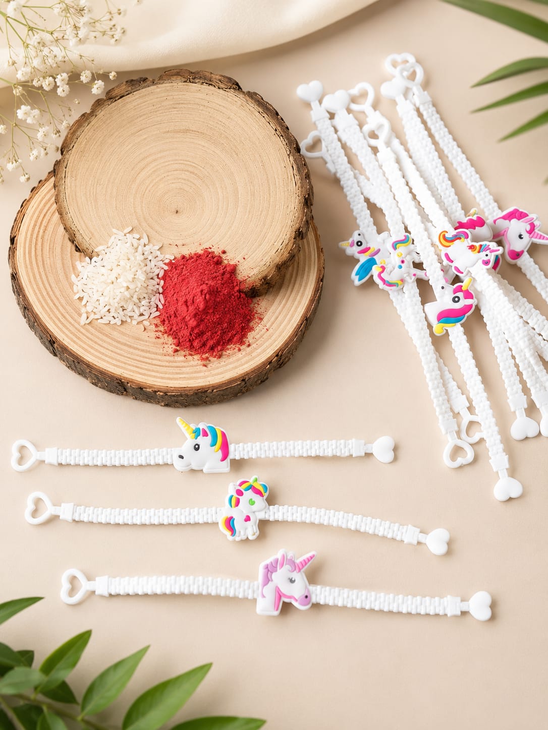 Flamingo Unicorn Rakhi for Kids