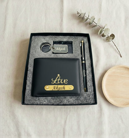 Flamingo Personalized Wallet Pen Set