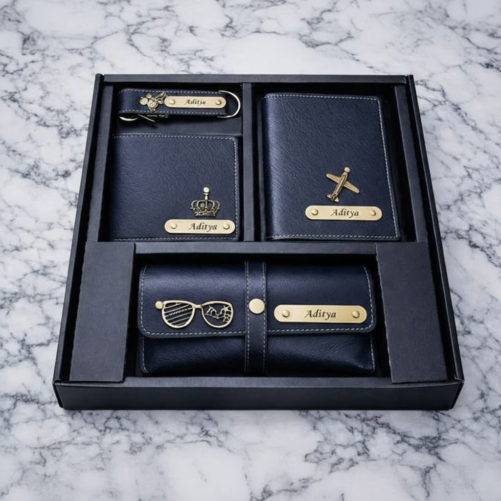 Flamingo Leather 4 PC's Combo