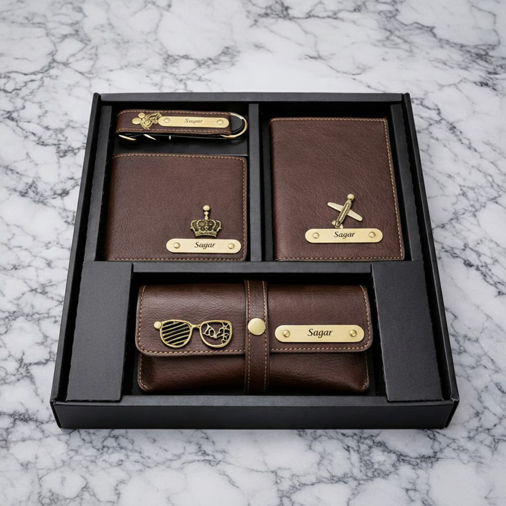 Flamingo Leather 4 PC's Combo