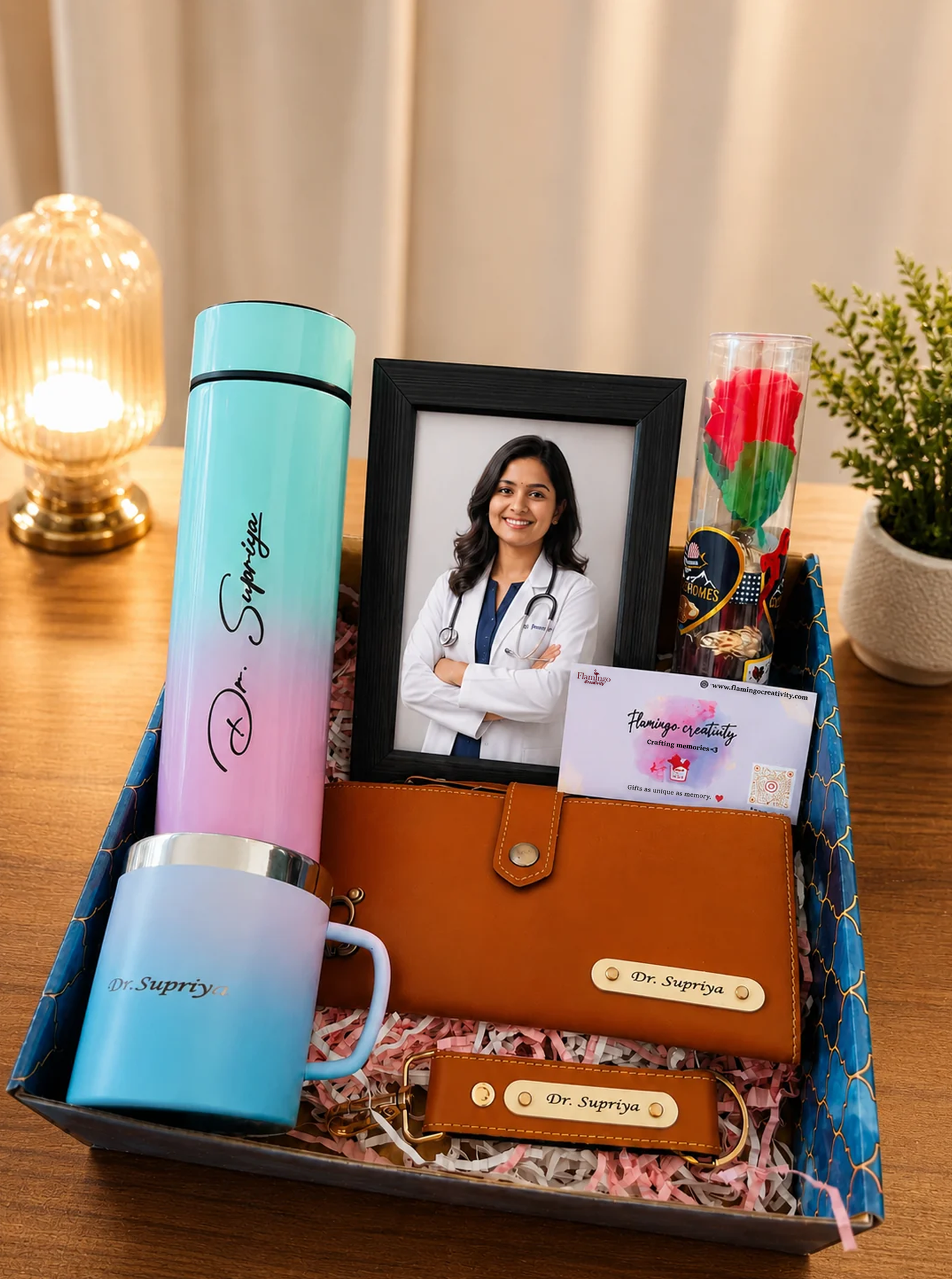 Flamingo Gift Hampers for Her | Special Occasion Gift Hamper for Her