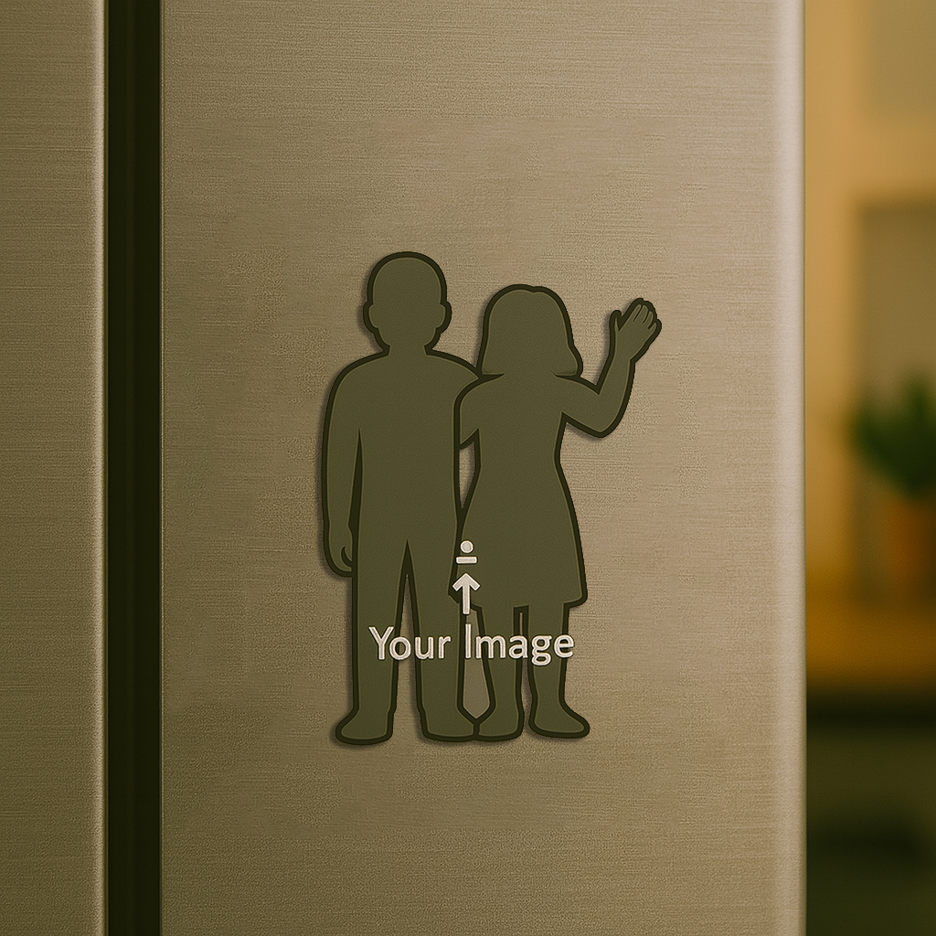 Piktoon Personalized Fridge Magnet – Memories that Stick