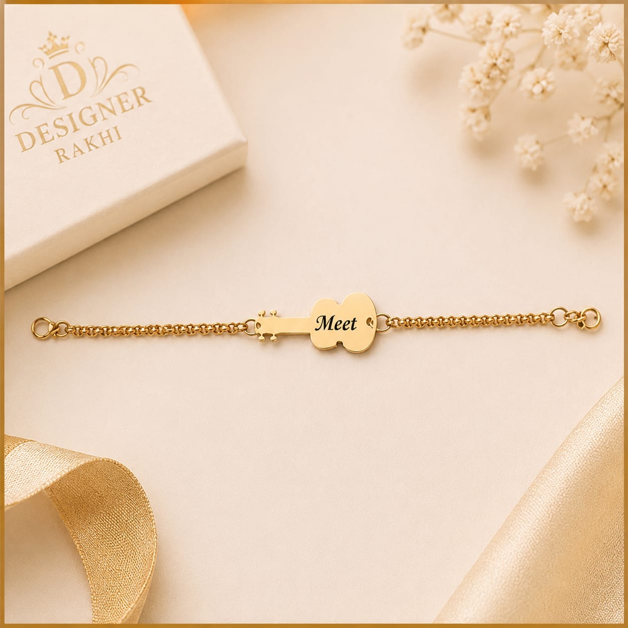 Flamingo Designer Rakhi Collection | Premium Brass Rakhi for Raksha Bandhan