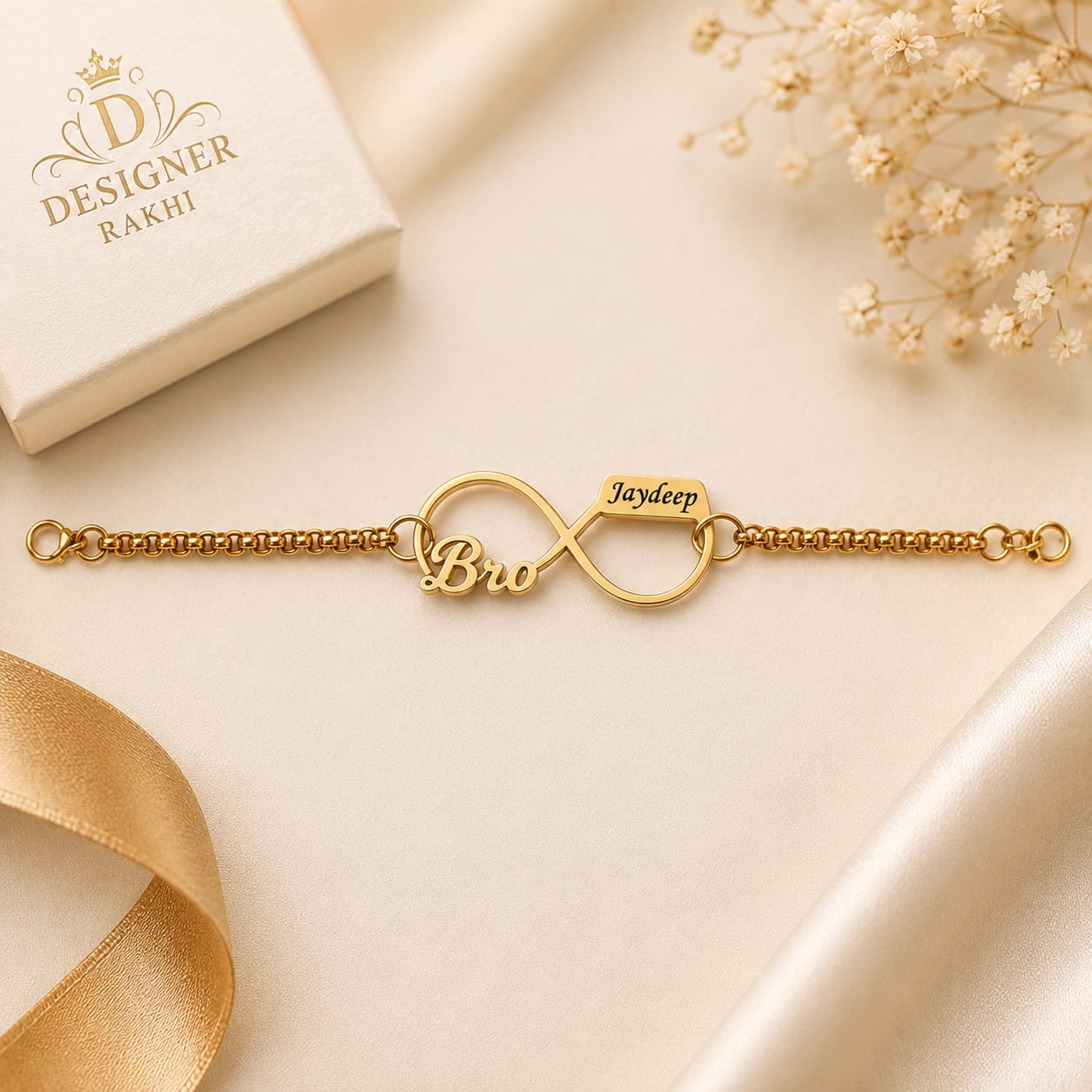 Flamingo Designer Rakhi Collection | Premium Brass Rakhi for Raksha Bandhan