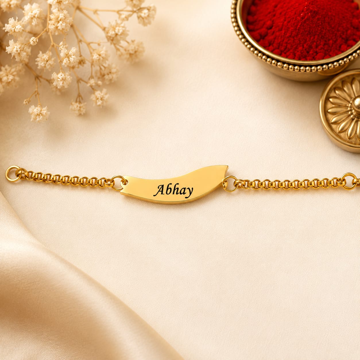 Flamingo Designer Rakhi Collection | Premium Brass Rakhi for Raksha Bandhan