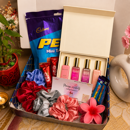 Flamingo Rakhi Gift Hamper for Sister | Sister Rakhi Gift