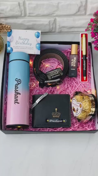 Flamingo Personalized Premium Gift Hamper for Him