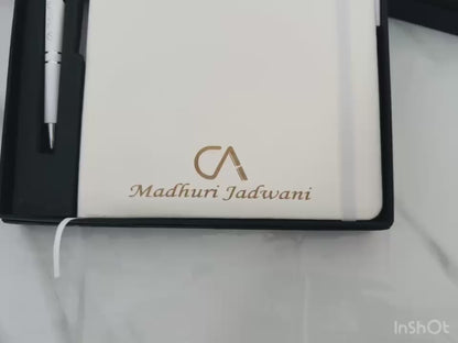 Flamingo Customized Diary & Pen Gift Set With Logo Printing