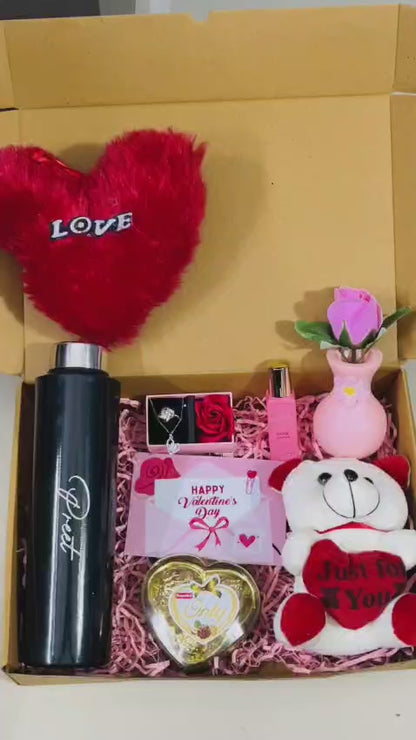 Flamingo Valentine Special Love Surprise Box