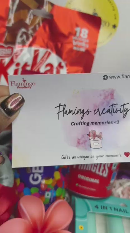 Flamingo Rakhi Hamper for Sister | Raksha Bandhan Gift for Sister