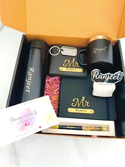 Flamingo Personalized Premium Hamper for Men | Perfect Gift with a Personal Touch