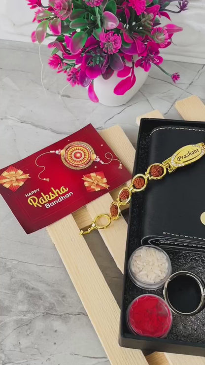 Flamingo Personalised Rakhi Box
