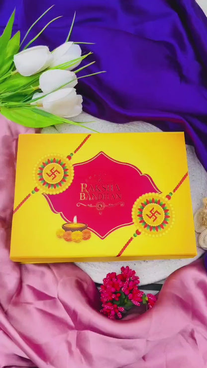 Flamingo Personalized Raksha Bandhan Gift Hamper | Premium Brother Gift Hamper