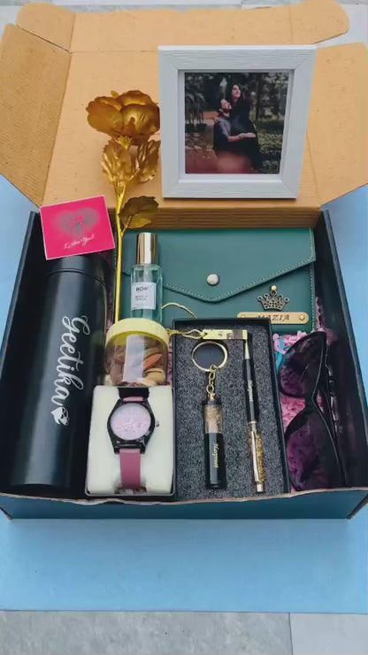 Flamingo Customized Premium Hamper for Her | Luxury Gift Box for Any Occasion