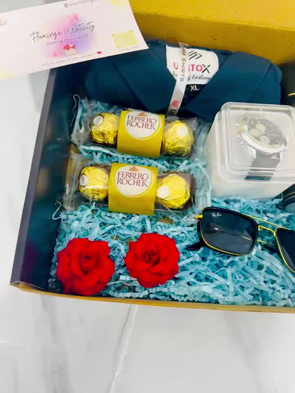 Flamingo Luxury Premium Gift Hamper for Men
